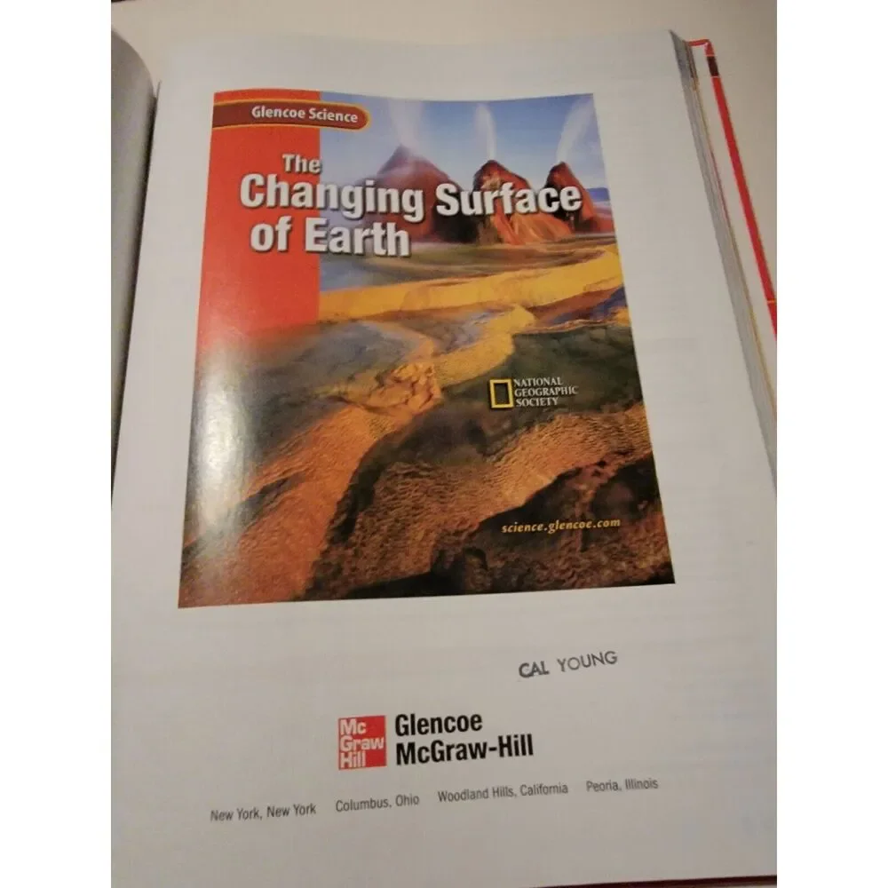 Glencoe Earth Iscience Modules: The Changing Surface of‎ Earth, Grade 6 Book